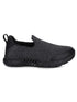 QUBA Black Men's Walking Shoes